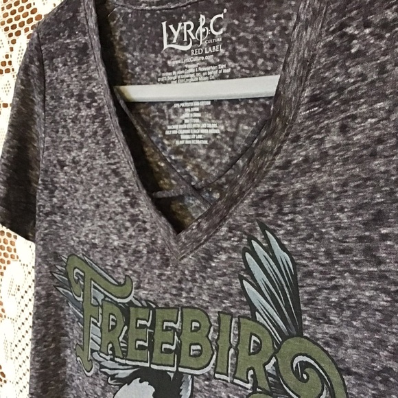 NWT Lyric Red Label Freebird Tee - Picture 3 of 5